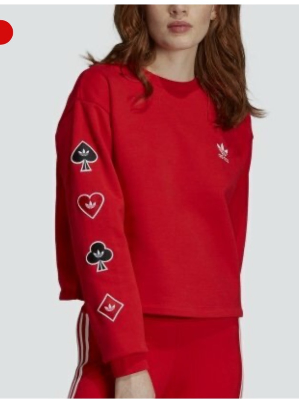 adidas Originals Vday Crew sweatshirt - Picture 10 of 10